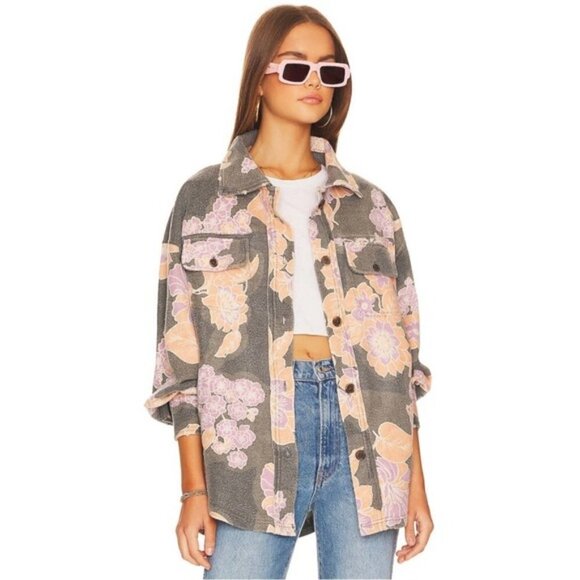 Free People Printed Ruby Jacket - Picture 3 of 12